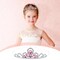 8 Pieces Princess Colorful Dazzling Crystal Rhinestone Silver Metal Tiara Crown Headbands Wedding Birthday Party Prom Headpieces Hair Styling Accessories